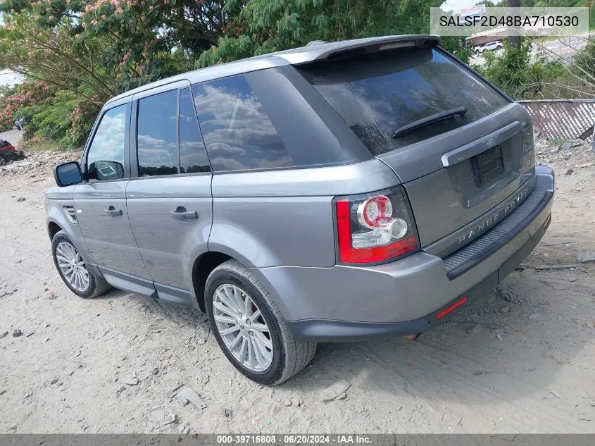 SALSF2D48BA710530 2011 Land Rover Range Rover Sport Hse