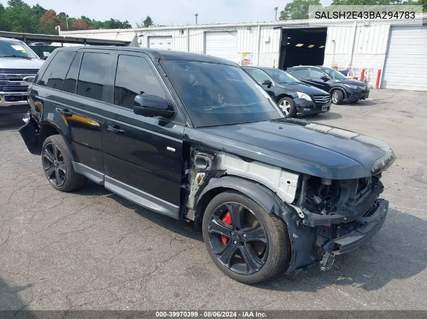 SALSH2E43BA294783 2011 Land Rover Range Rover Sport Supercharged