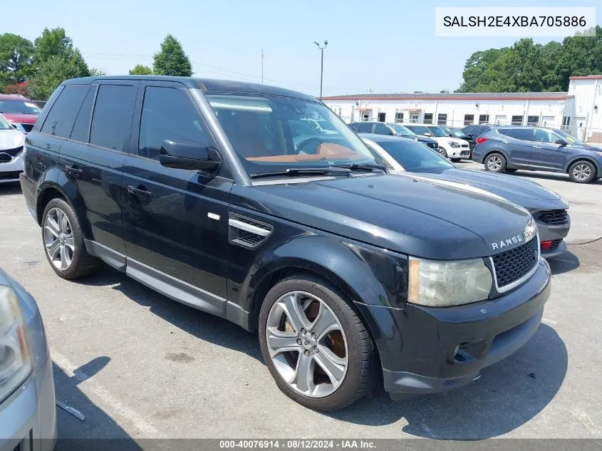 SALSH2E4XBA705886 2011 Land Rover Range Rover Sport Supercharged