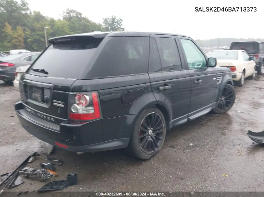 SALSK2D46BA713373 2011 Land Rover Range Rover Sport Hse