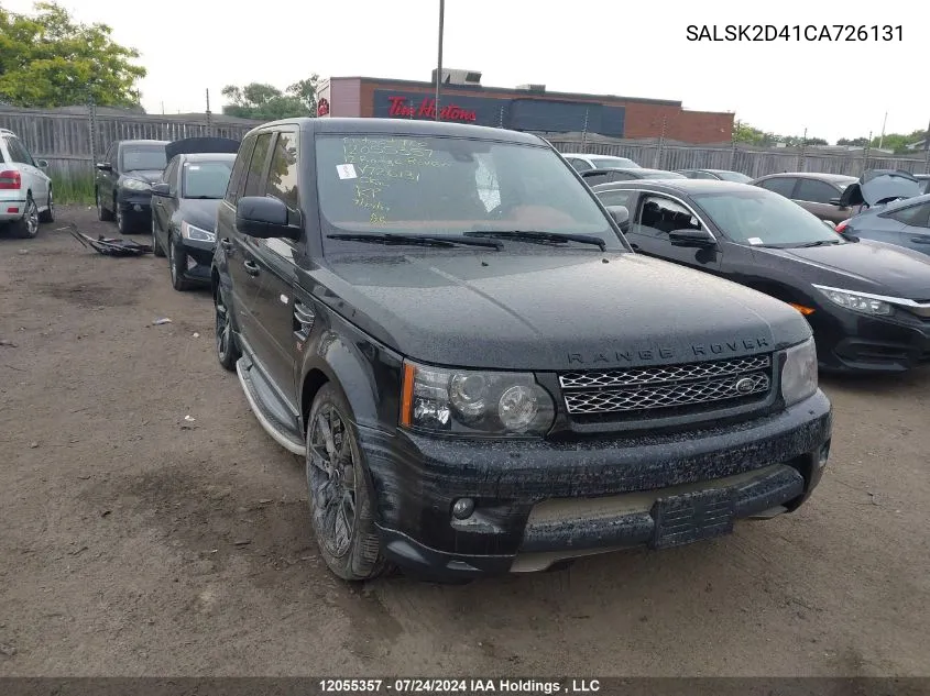 SALSK2D41CA726131 2012 Land Rover Range Rover Sport