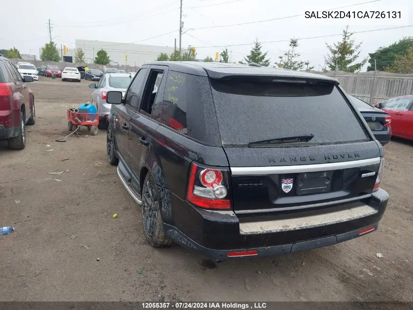 SALSK2D41CA726131 2012 Land Rover Range Rover Sport