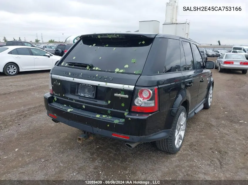 SALSH2E45CA753166 2012 Land Rover Range Rover Sport