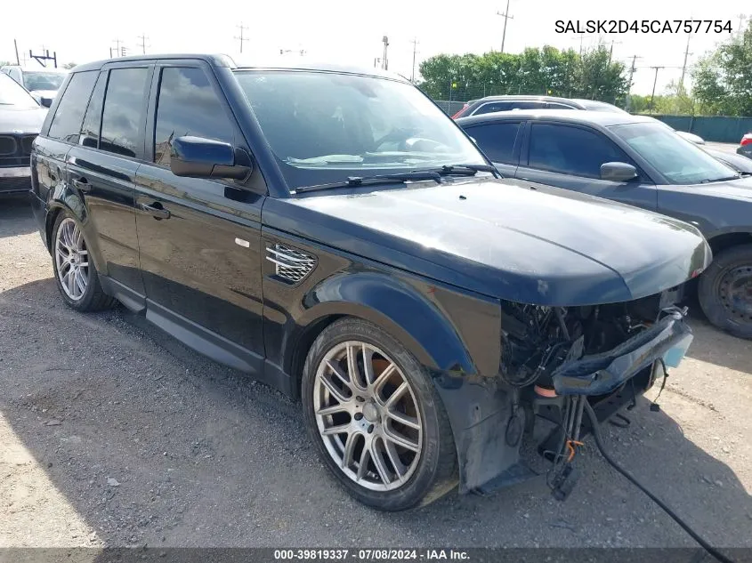 SALSK2D45CA757754 2012 Land Rover Range Rover Sport Lux