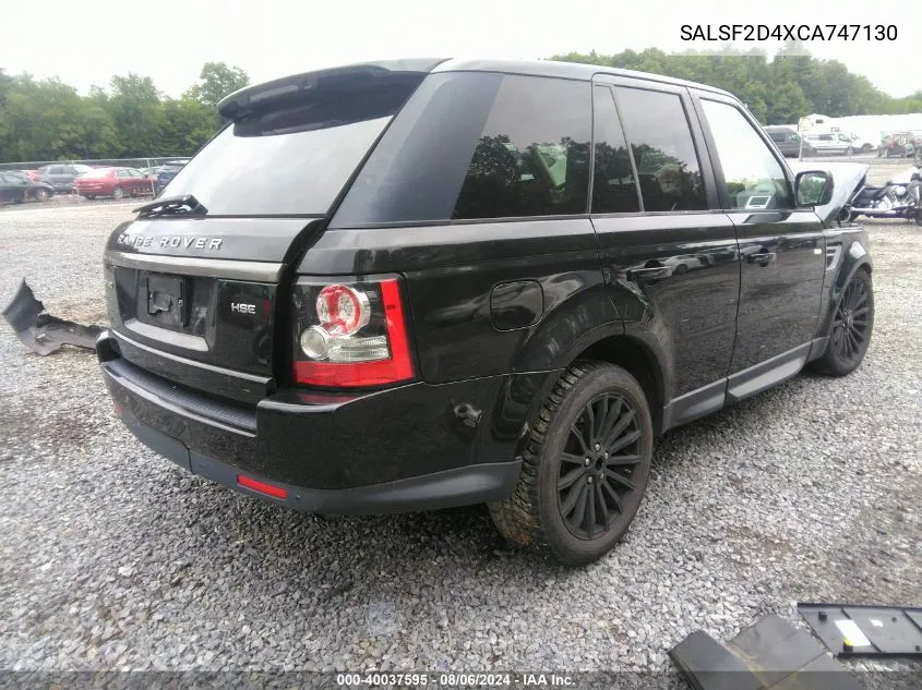 SALSF2D4XCA747130 2012 Land Rover Range Rover Sport Hse