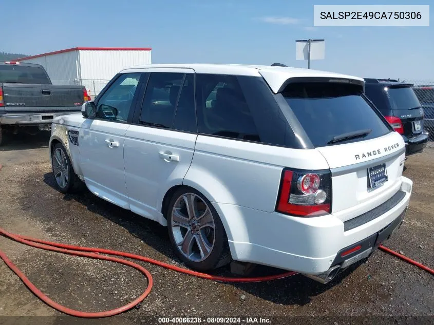 SALSP2E49CA750306 2012 Land Rover Range Rover Sport Supercharged