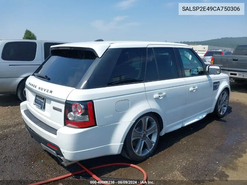 SALSP2E49CA750306 2012 Land Rover Range Rover Sport Supercharged