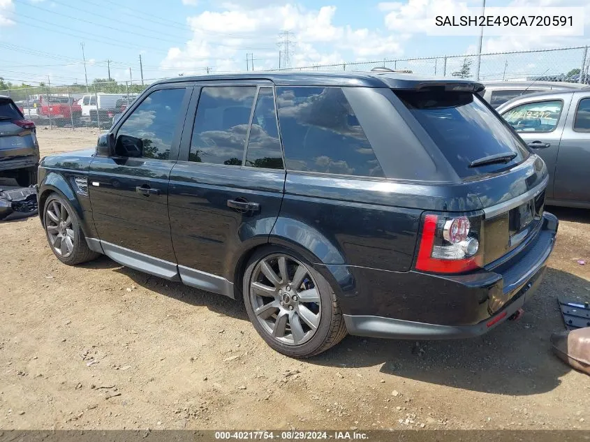 SALSH2E49CA720591 2012 Land Rover Range Rover Sport Supercharged