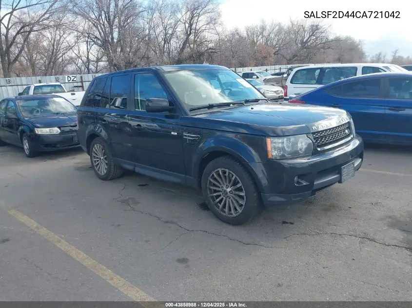 SALSF2D44CA721042 2012 Land Rover Range Rover Sport Hse