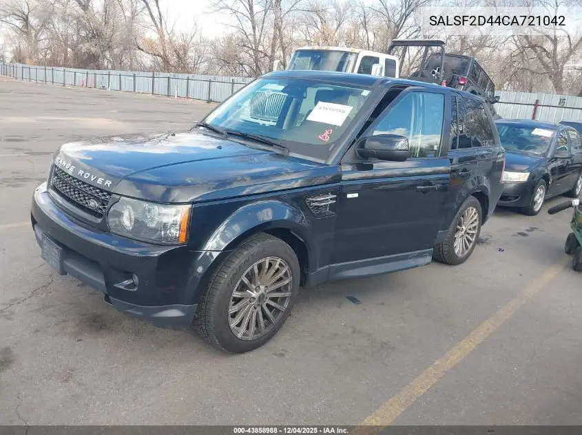 SALSF2D44CA721042 2012 Land Rover Range Rover Sport Hse