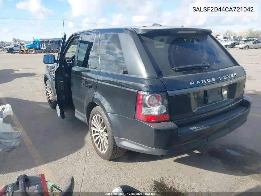 SALSF2D44CA721042 2012 Land Rover Range Rover Sport Hse
