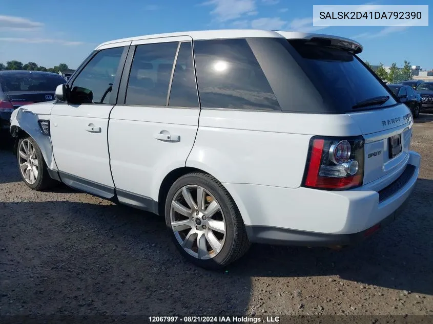 SALSK2D41DA792390 2013 Land Rover Range Rover Sport