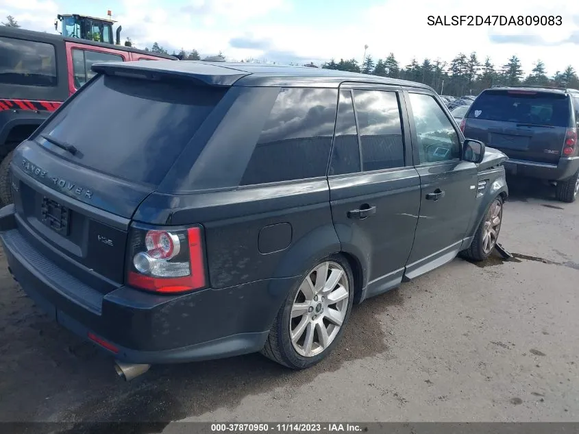 SALSF2D47DA809083 2013 Land Rover Range Rover Sport Hse