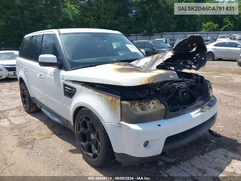 SALSK2D46DA791431 2013 Land Rover Range Rover Sport Hse