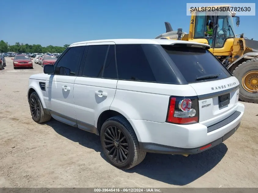 2013 Land Rover Range Rover Sport Hse VIN: SALSF2D45DA782630 Lot: 39645416