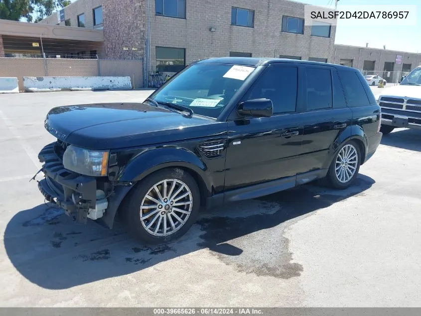 SALSF2D42DA786957 2013 Land Rover Range Rover Sport Hse