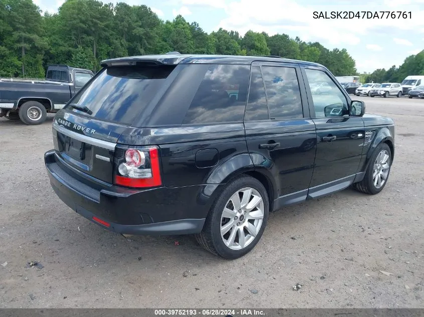 SALSK2D47DA776761 2013 Land Rover Range Rover Sport Hse