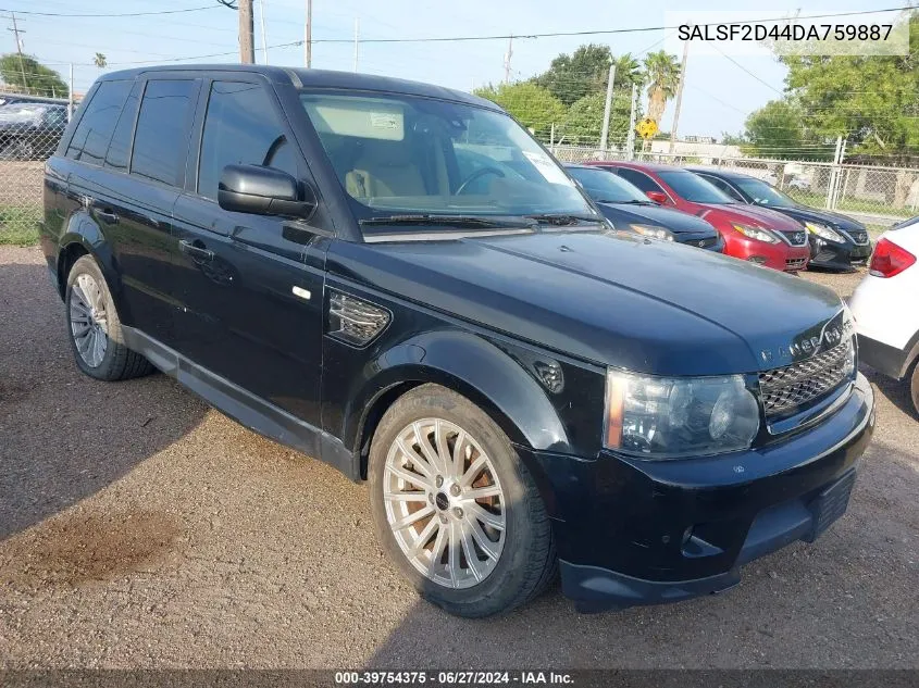 SALSF2D44DA759887 2013 Land Rover Range Rover Sport Hse