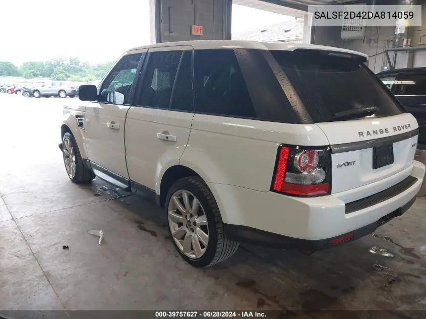 SALSF2D42DA814059 2013 Land Rover Range Rover Sport Hse