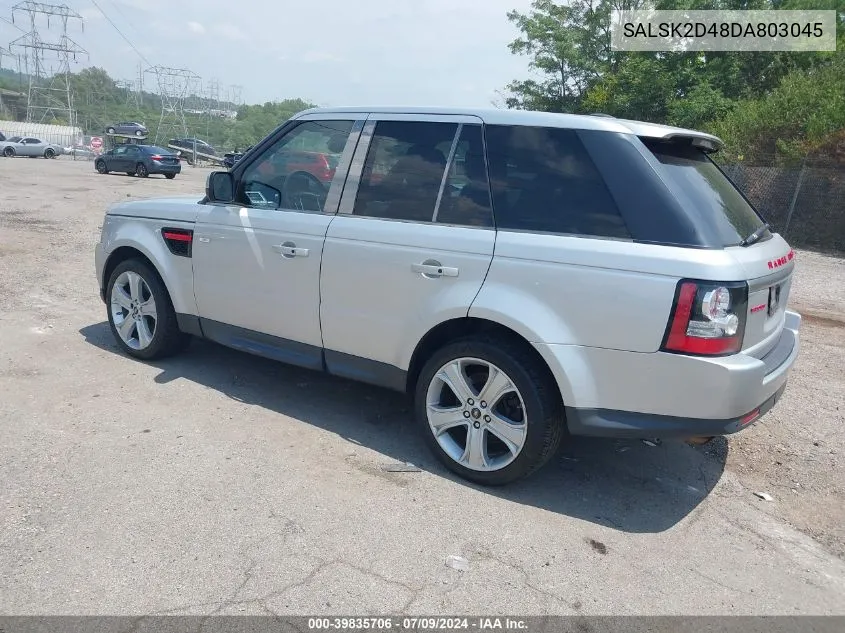 SALSK2D48DA803045 2013 Land Rover Range Rover Sport Hse