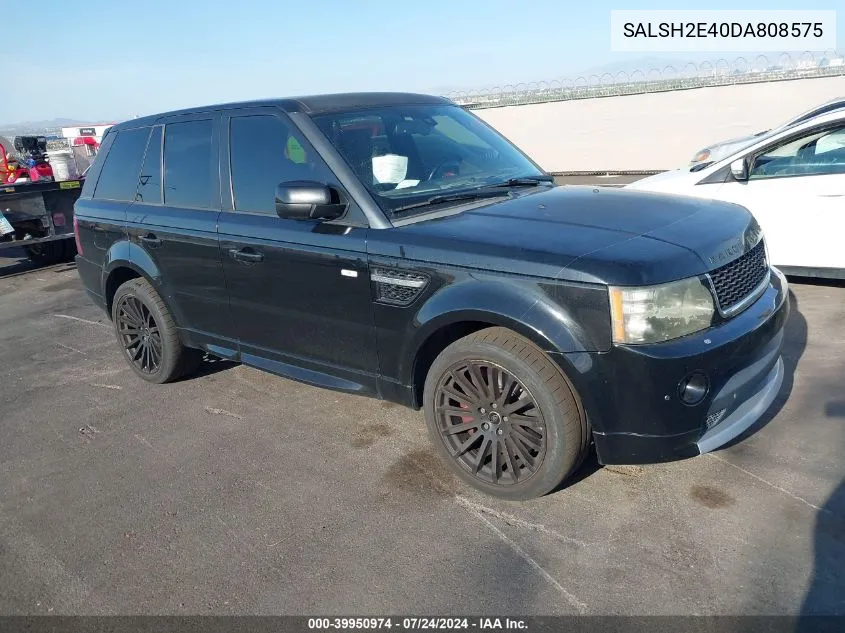 SALSH2E40DA808575 2013 Land Rover Range Rover Sport Supercharged