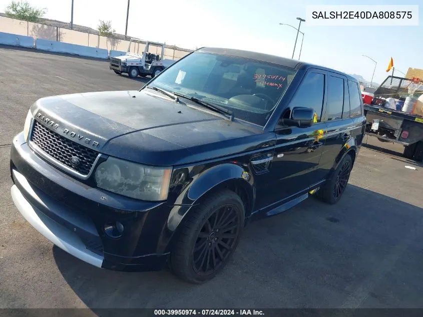 2013 Land Rover Range Rover Sport Supercharged VIN: SALSH2E40DA808575 Lot: 39950974