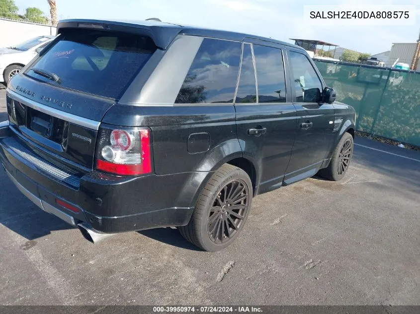 SALSH2E40DA808575 2013 Land Rover Range Rover Sport Supercharged