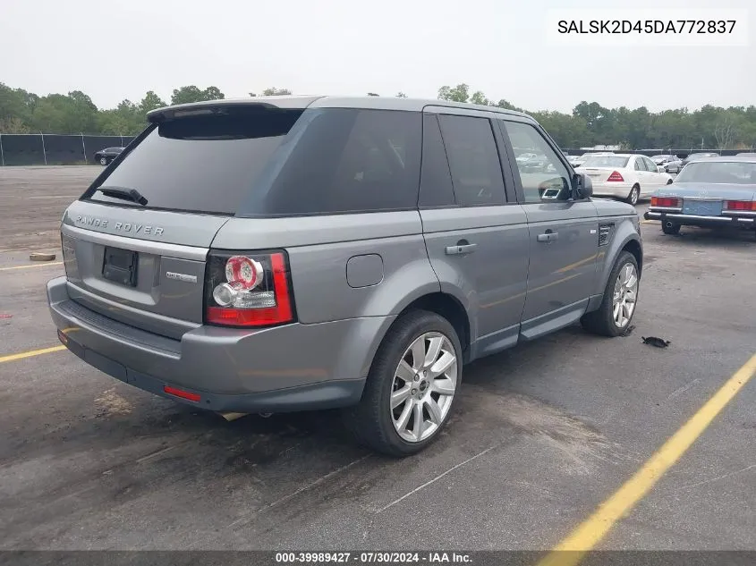 SALSK2D45DA772837 2013 Land Rover Range Rover Sport Lux