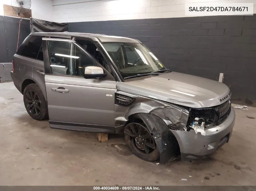 SALSF2D47DA784671 2013 Land Rover Range Rover Sport Hse