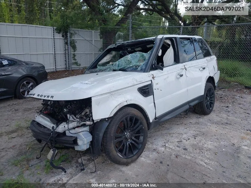 SALSK2D46DA797021 2013 Land Rover Range Rover Sport Hse