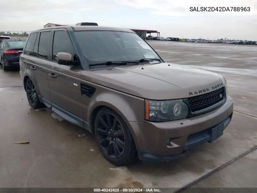 SALSK2D42DA788963 2013 Land Rover Range Rover Sport Hse