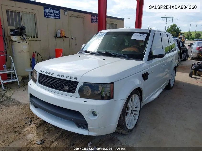 SALSP2E4XDA804360 2013 Land Rover Range Rover Sport Supercharged