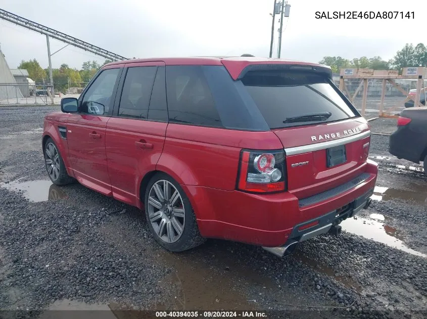 SALSH2E46DA807141 2013 Land Rover Range Rover Sport Supercharged