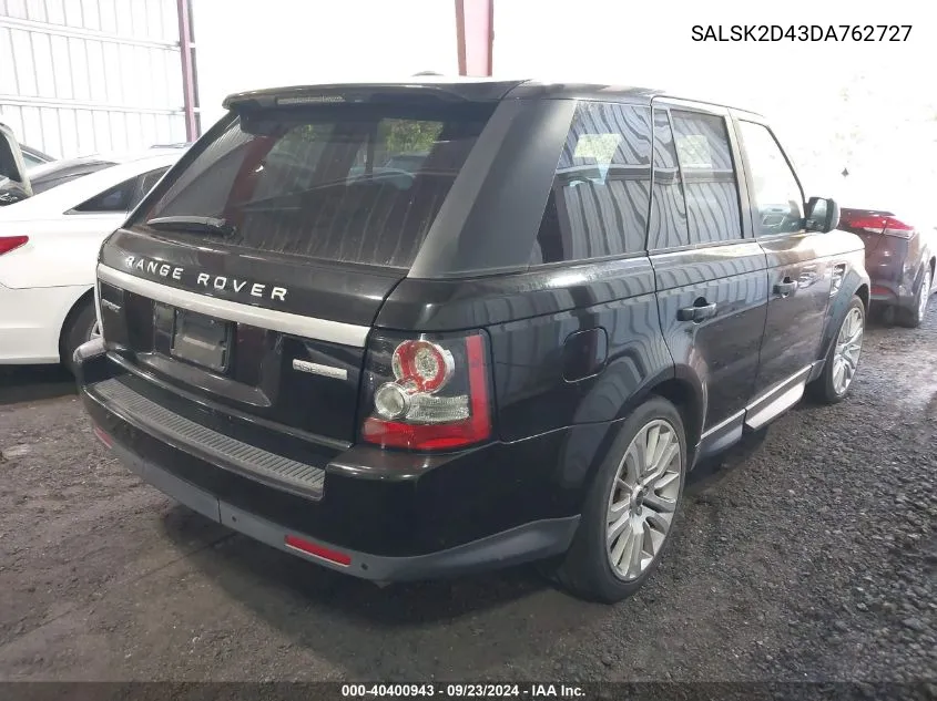 SALSK2D43DA762727 2013 Land Rover Range Rover Sport Hse