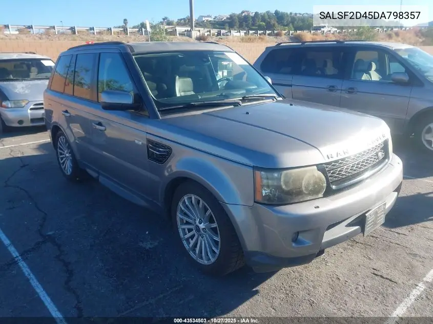 SALSF2D45DA798357 2013 Land Rover Range Rover Sport Hse