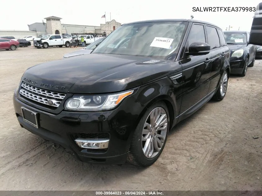 2014 Land Rover Range Rover Sport 5.0L V8 Supercharged VIN: SALWR2TFXEA379983 Lot: 39564023