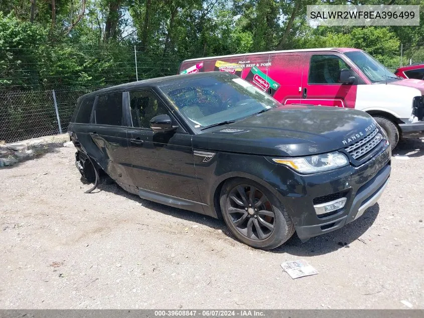 2014 Land Rover Range Rover Sport 3.0L V6 Supercharged Hse VIN: SALWR2WF8EA396499 Lot: 39608847