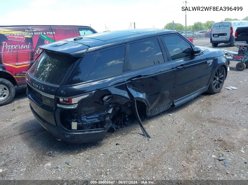 2014 Land Rover Range Rover Sport 3.0L V6 Supercharged Hse VIN: SALWR2WF8EA396499 Lot: 39608847