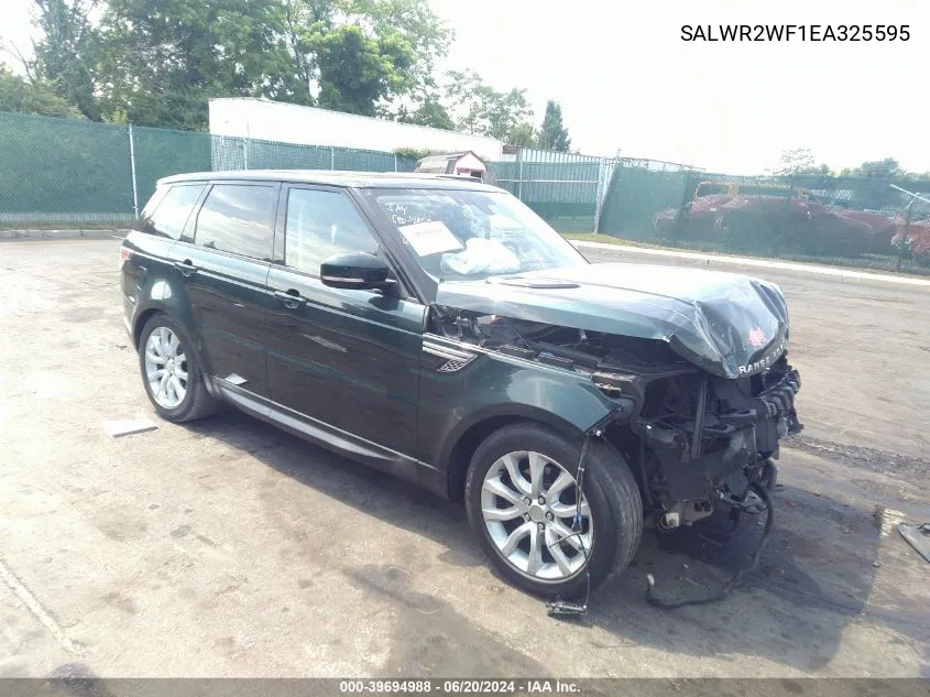 SALWR2WF1EA325595 2014 Land Rover Range Rover Sport 3.0L V6 Supercharged Hse