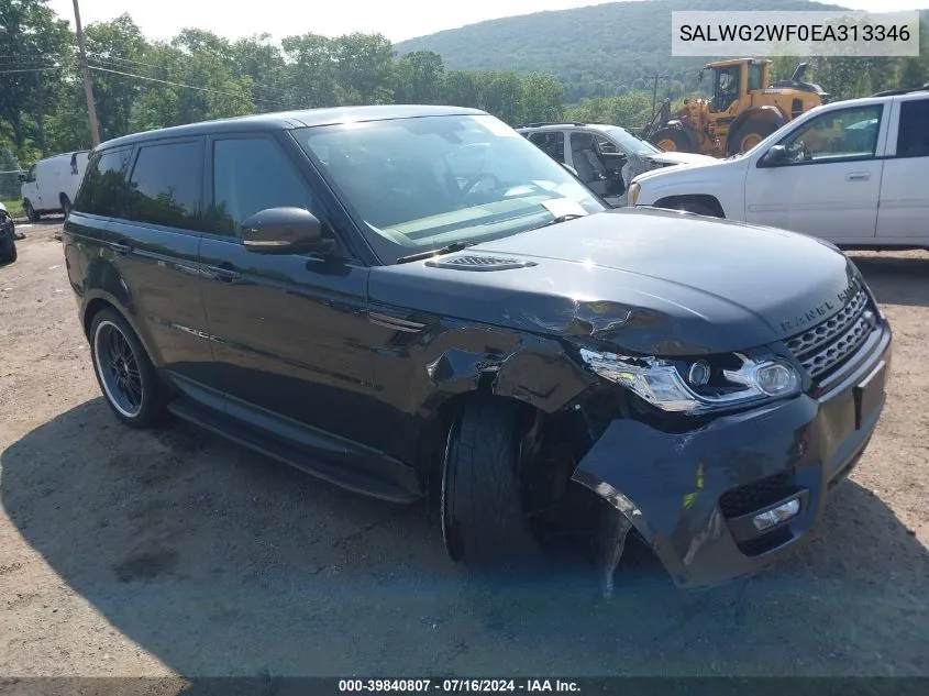 SALWG2WF0EA313346 2014 Land Rover Range Rover Sport 3.0L V6 Supercharged Hse/3.0L V6 Supercharged Se