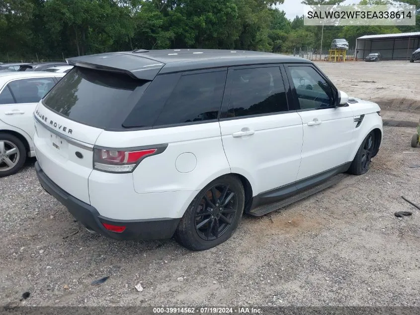 SALWG2WF3EA338614 2014 Land Rover Range Rover Sport 3.0L V6 Supercharged Hse/3.0L V6 Supercharged Se