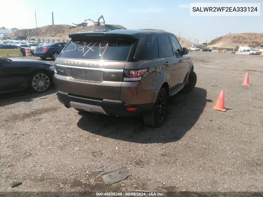 SALWR2WF2EA333124 2014 Land Rover Range Rover Sport Hse