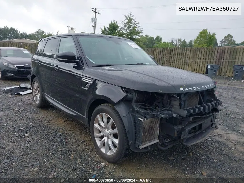 SALWR2WF7EA350727 2014 Land Rover Range Rover Sport Hse