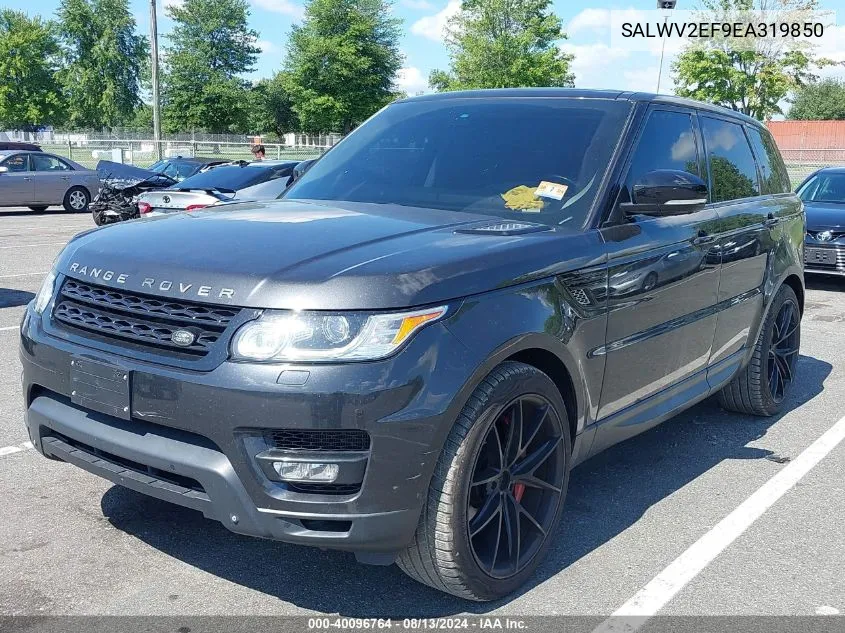 2014 Land Rover Range Rover Sport Autobiography VIN: SALWV2EF9EA319850 Lot: 40096764