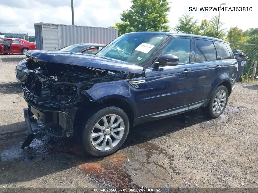 SALWR2WF4EA363810 2014 Land Rover Range Rover Sport 3.0L V6 Supercharged Hse