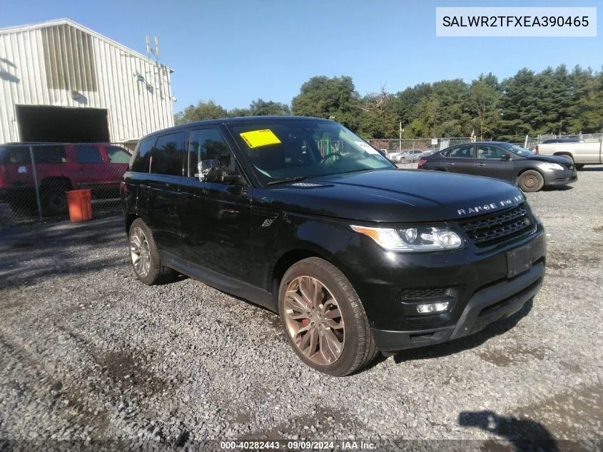 2014 Land Rover Range Rover Sport 5.0L V8 Supercharged VIN: SALWR2TFXEA390465 Lot: 40282443