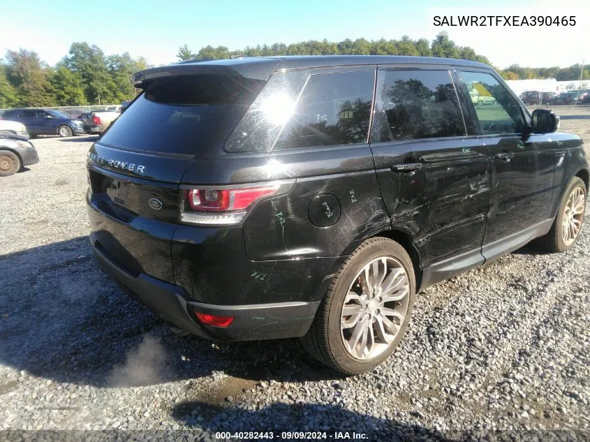 2014 Land Rover Range Rover Sport 5.0L V8 Supercharged VIN: SALWR2TFXEA390465 Lot: 40282443