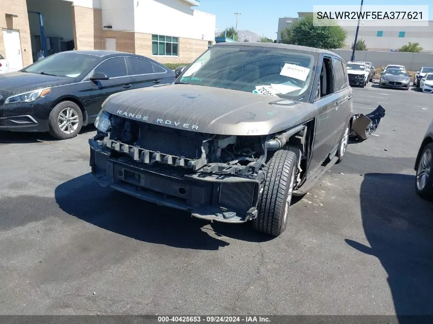 2014 Land Rover Range Rover Sport 3.0L V6 Supercharged Hse VIN: SALWR2WF5EA377621 Lot: 40425653