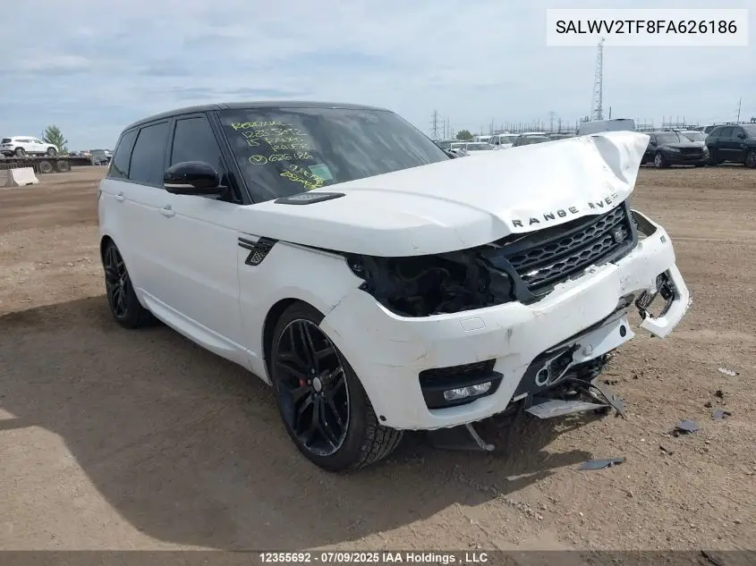SALWV2TF8FA626186 2015 Land Rover Range Rover Sport Autobiography