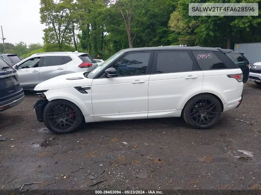 2015 Land Rover Range Rover Sport 5.0L V8 Supercharged Autobiography VIN: SALWV2TF4FA628596 Lot: 39453094